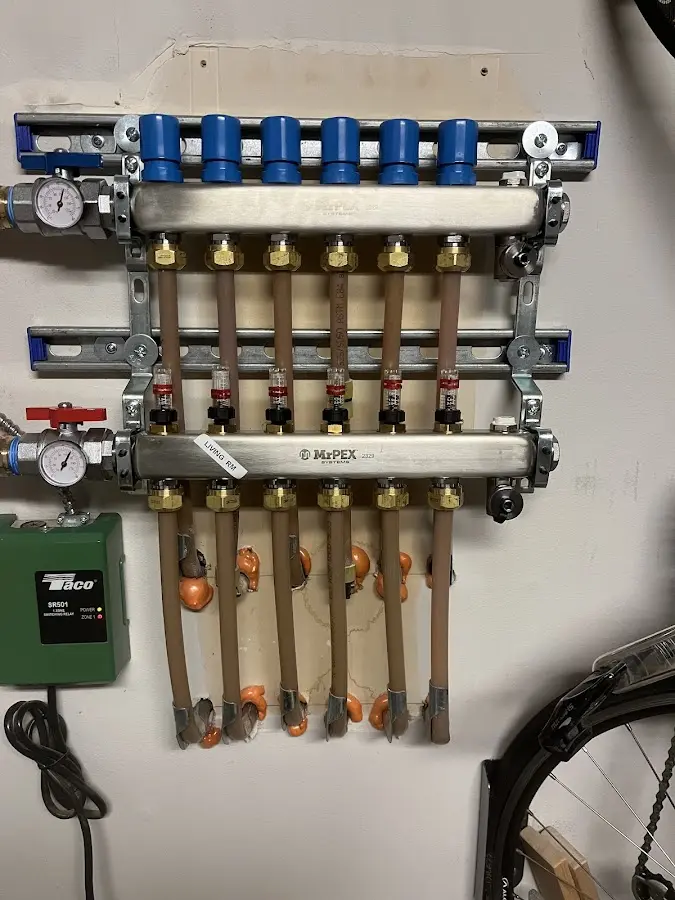 Plumber performing Leak Detection at a residential property in Minnetonka